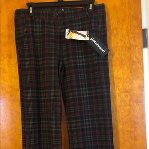 New with tags Betabrand dress plaid pants